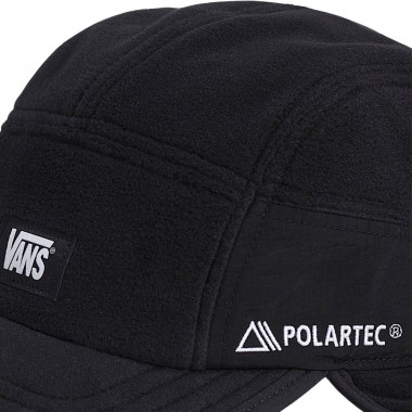 VANS MTE WINDSTOPPER POLARTEC EARFLAP CAP BLACK