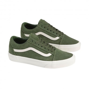 VANS OLD SKOOL BASICS SHOES DRIED KELP