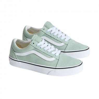 VANS OLD SKOOL COLOR THEORY SHOES GRAY OLIVE
