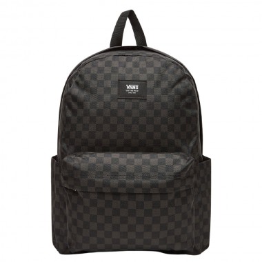 VANS OLD SKOOL GROM K BACKPACK CHECKERBOARD BLACK/CHARCOAL