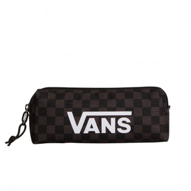 VANS OLD SKOOL PENCIL POUCH CHECKERBOARD BLACK/CHARCOAL