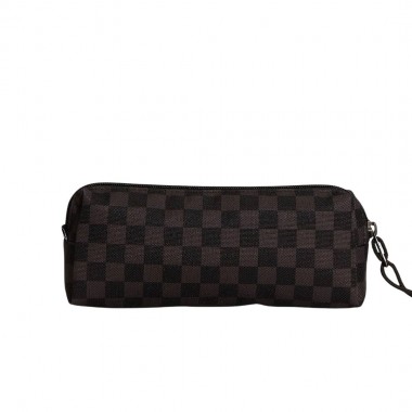 VANS OLD SKOOL PENCIL POUCH CHECKERBOARD BLACK/CHARCOAL