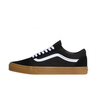 VANS OLD SKOOL SHOES BLACK/GUM
