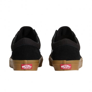 VANS OLD SKOOL SHOES BLACK/GUM
