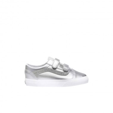 VANS OLD SKOOL V DAZZLED TOD SHOES LUNAR ROCK