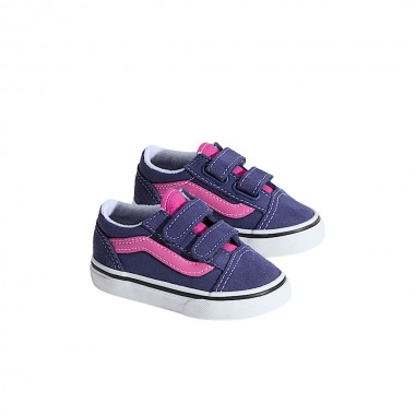 VANS OLD SKOOL V DUO TOD SHOES PURPLE/PINK