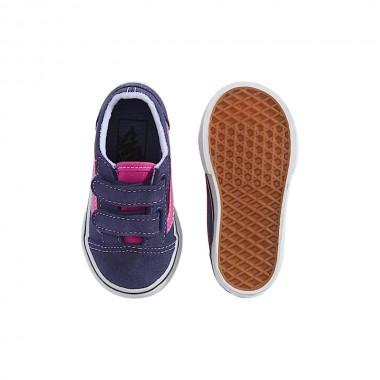 VANS OLD SKOOL V DUO TOD SHOES PURPLE/PINK