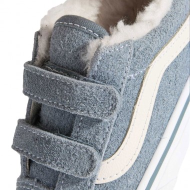 VANS OLD SKOOL V SUEDE SHERPA TOD SHOES STORMY WEATHER