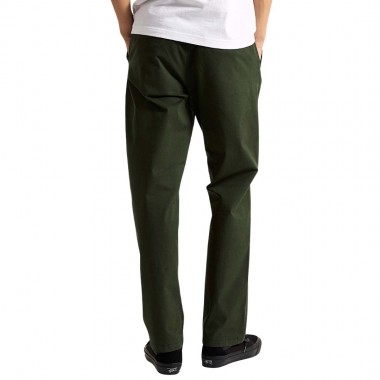 VANS RANGE BAGGY TAPERED ELASTIC WAIST PANTS PINE FOREST