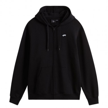 VANS SALTON LOOSE FT ZIP HOODIE BLACK