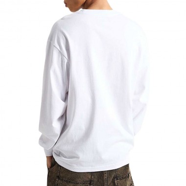 VANS SALTON LOOSE LS TEE WHITE