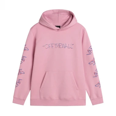 VANS SCRIBBLED PAST K HOODIE PINK DAWN