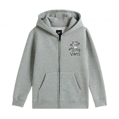 VANS SK8 POSSE K ZIP HOODIE CEMENT HEATHER