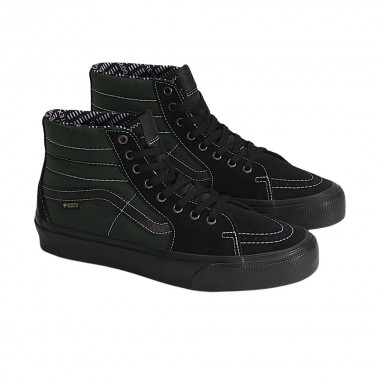 VANS SK8-HI GORE-TEX OUTDOOR SHOES BLACK/GREEN