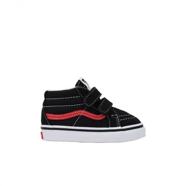 VANS SK8-MID REISSUE V RETRO POP TOD SHOES BLACK/RED