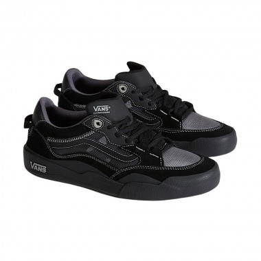 VANS SKATE 2 WAYVEE SHOES BLACK/BLACK/GRY
