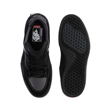 VANS SKATE 2 WAYVEE SHOES BLACK/BLACK/GRY