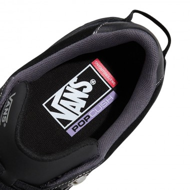 VANS SKATE 2 WAYVEE SHOES BLACK/BLACK/GRY