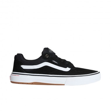 VANS SKATE KYLE WALKER WAFFLECUP SHOES BLACK/WHITE