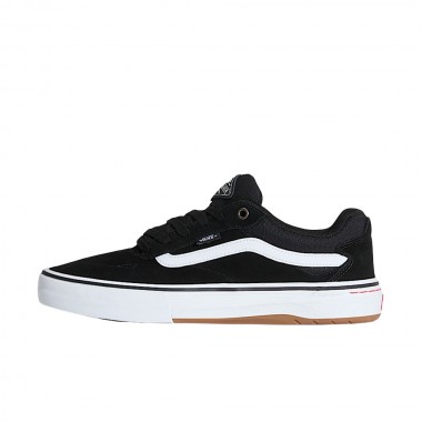 VANS SKATE KYLE WALKER WAFFLECUP SHOES BLACK/WHITE