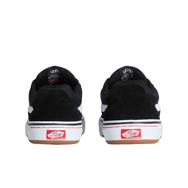 VANS SKATE KYLE WALKER WAFFLECUP SHOES BLACK/WHITE