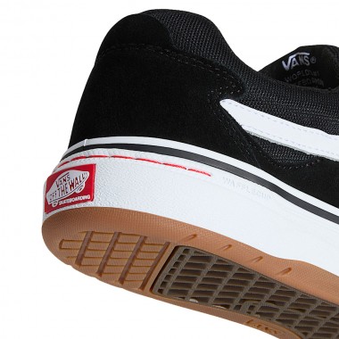 VANS SKATE KYLE WALKER WAFFLECUP SHOES BLACK/WHITE