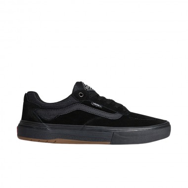 VANS SKATE KYLE WALKER WAFFLECUP SHOES BLACKOUT