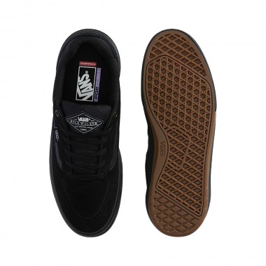 VANS SKATE KYLE WALKER WAFFLECUP SHOES BLACKOUT