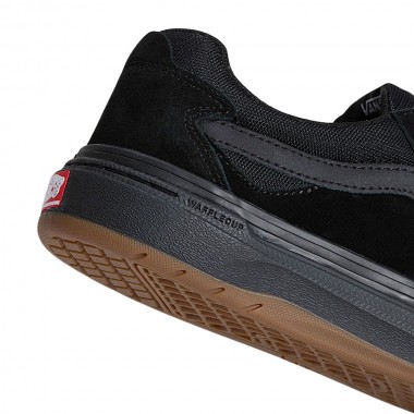 VANS SKATE KYLE WALKER WAFFLECUP SHOES BLACKOUT