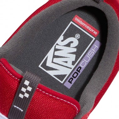 VANS SKATE OLD SKOOL 36 + SHOES RED/WHITE