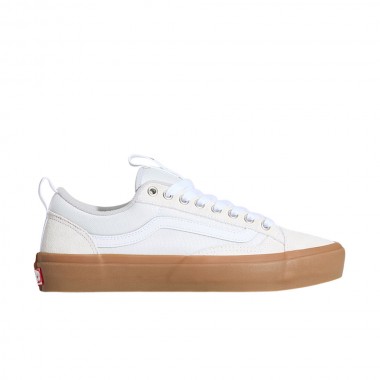 VANS SKATE OLD SKOOL 36 + SHOES WHITE/GUM