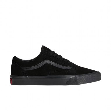 VANS UA OLD SKOOL SHOES (SUEDE)BLACK/BLACK
