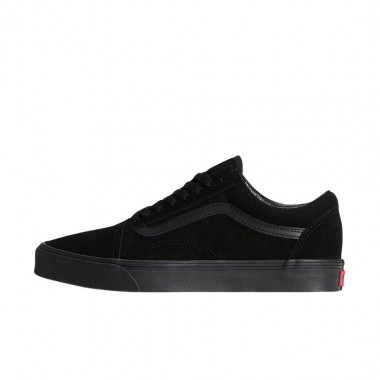 VANS UA OLD SKOOL SHOES (SUEDE)BLACK/BLACK