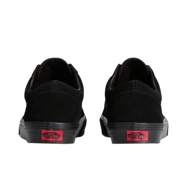 VANS UA OLD SKOOL SHOES (SUEDE)BLACK/BLACK