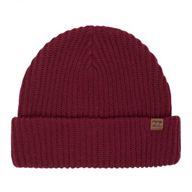 BILLABONG ALTA RIB W BEANIE BURGUNDY
