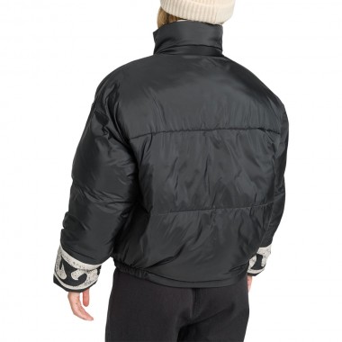 BILLABONG COZY W PUFFER JACKET BLACK PEBBLE