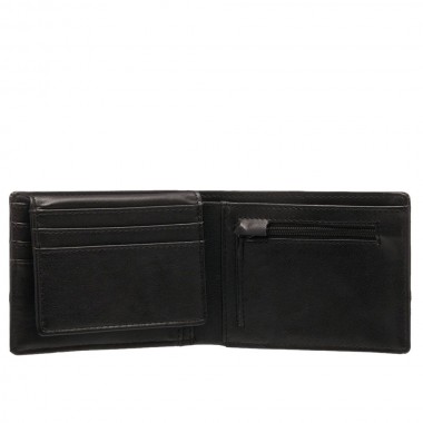 BILLABONG DIMENSION BI-FOLD WALLET BLACK CHAR