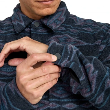 BILLABONG FURNACE FLANNEL LS SHIRT NAVY