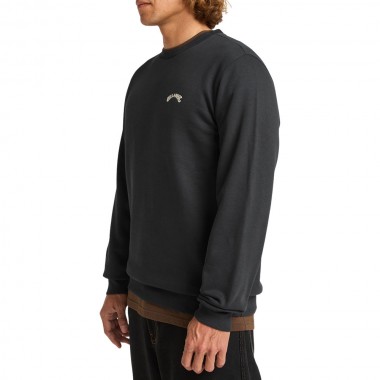 BILLABONG ARCH CREW SWEATSHIRT BLACK