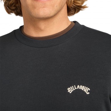 BILLABONG ARCH CREW SWEATSHIRT BLACK