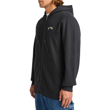 BILLABONG ARCH ZIP HOODIE BLACK