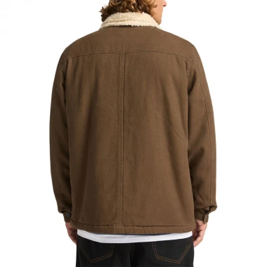 BILLABONG CHORE SHERPA JACKET DARK CEDAR