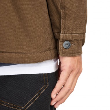 BILLABONG CHORE SHERPA JACKET DARK CEDAR