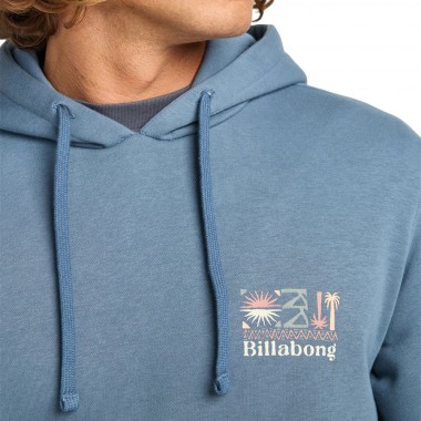 BILLABONG FOUNDATION HOODIE SLATE BLUE