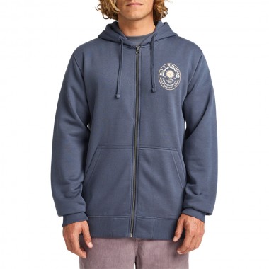 BILLABONG FOUNDATION ZIP HOODIE OMBRE BLUE
