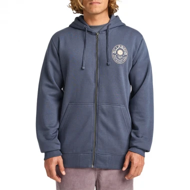BILLABONG FOUNDATION ZIP HOODIE OMBRE BLUE