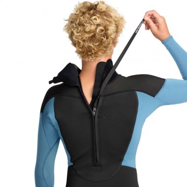 QUIKSILVER PROLOGUE+ 4/3 BZ GBS WETSUIT CLOUD BLUE