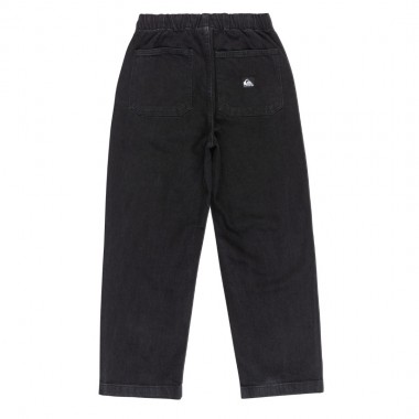 QUIKSILVER THE FOAM K DENIM PANTS BLACK