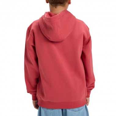 QUIKSILVER COMP LOGO K HOODIE MINERAL RED