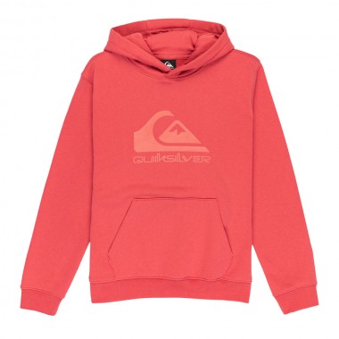 QUIKSILVER COMP LOGO K HOODIE MINERAL RED